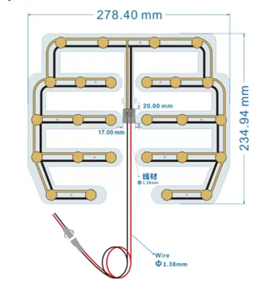 Factory Wholesale Custom Car Control Film Pressure Seat Cushion Sensor