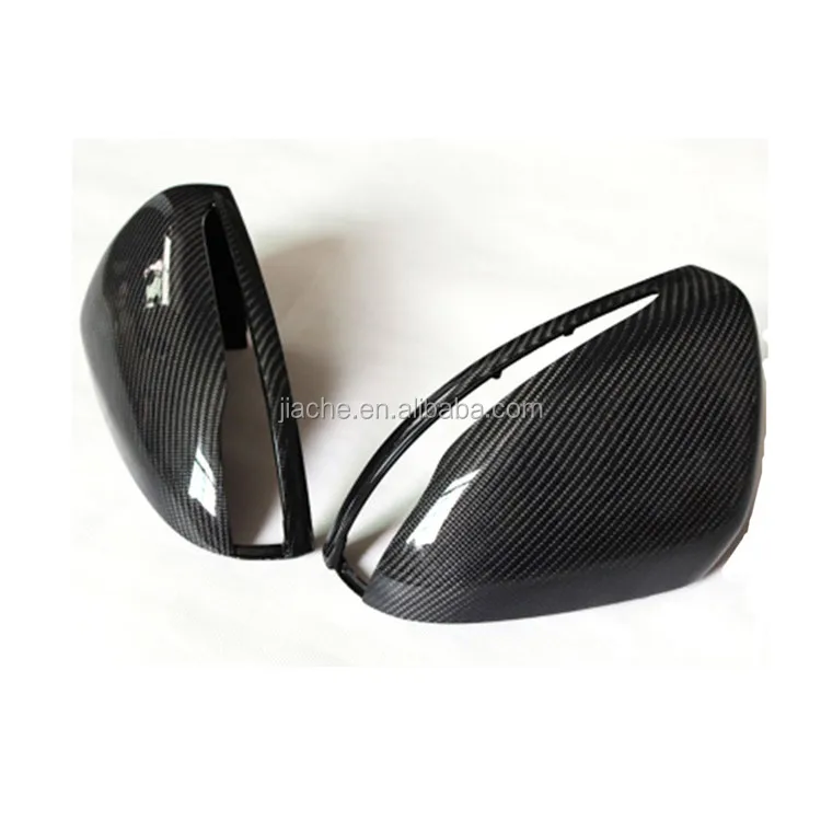 Carbon Fiber Rear View Mirror Cover for Mercedes Benz C Class W205 E S GLC CLS Class 2015-2020 Side Mirror Covers LHD