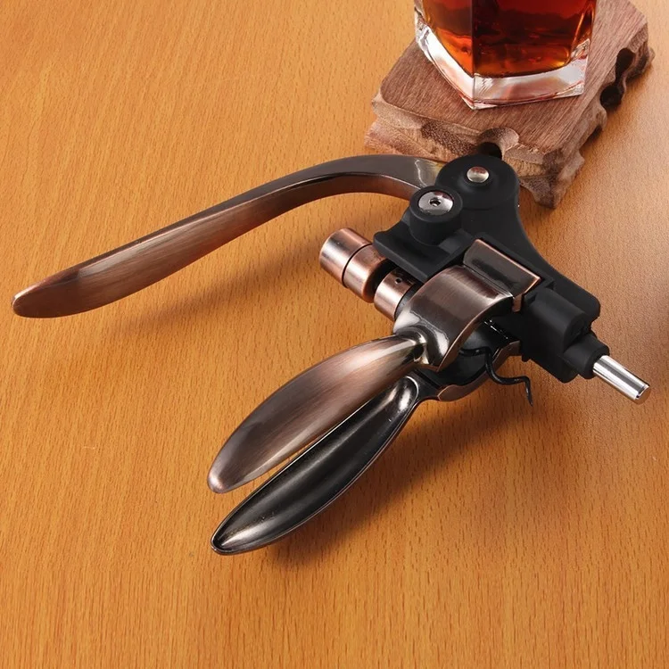 Wine accessories manual rabbit shaped wine bottle opener corkscrew