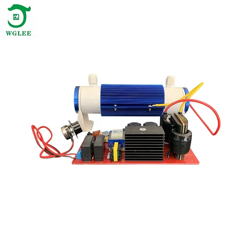 Промышленное двойное воздушное охлаждение, 10 Гц/ч, кварцевая трубка, аксессуары для генератора озона