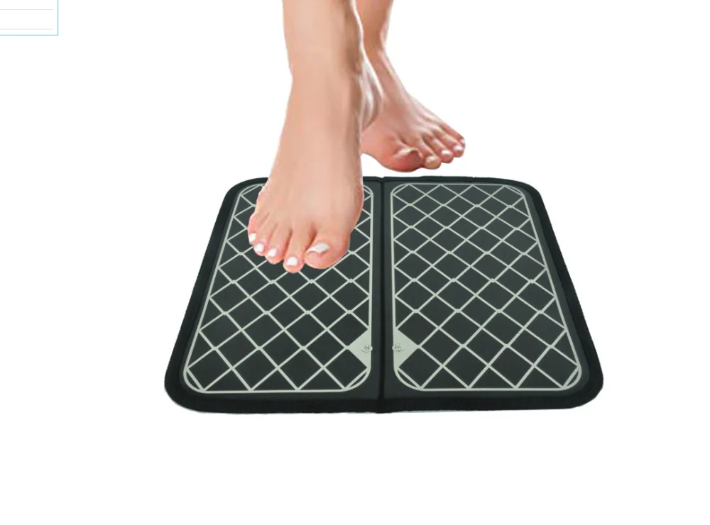 
Electric EMS Foot Massager Pad Feet Muscle Stimulator Foot Massage Mat Improve Blood Circulation Relieve Ache Pain 
