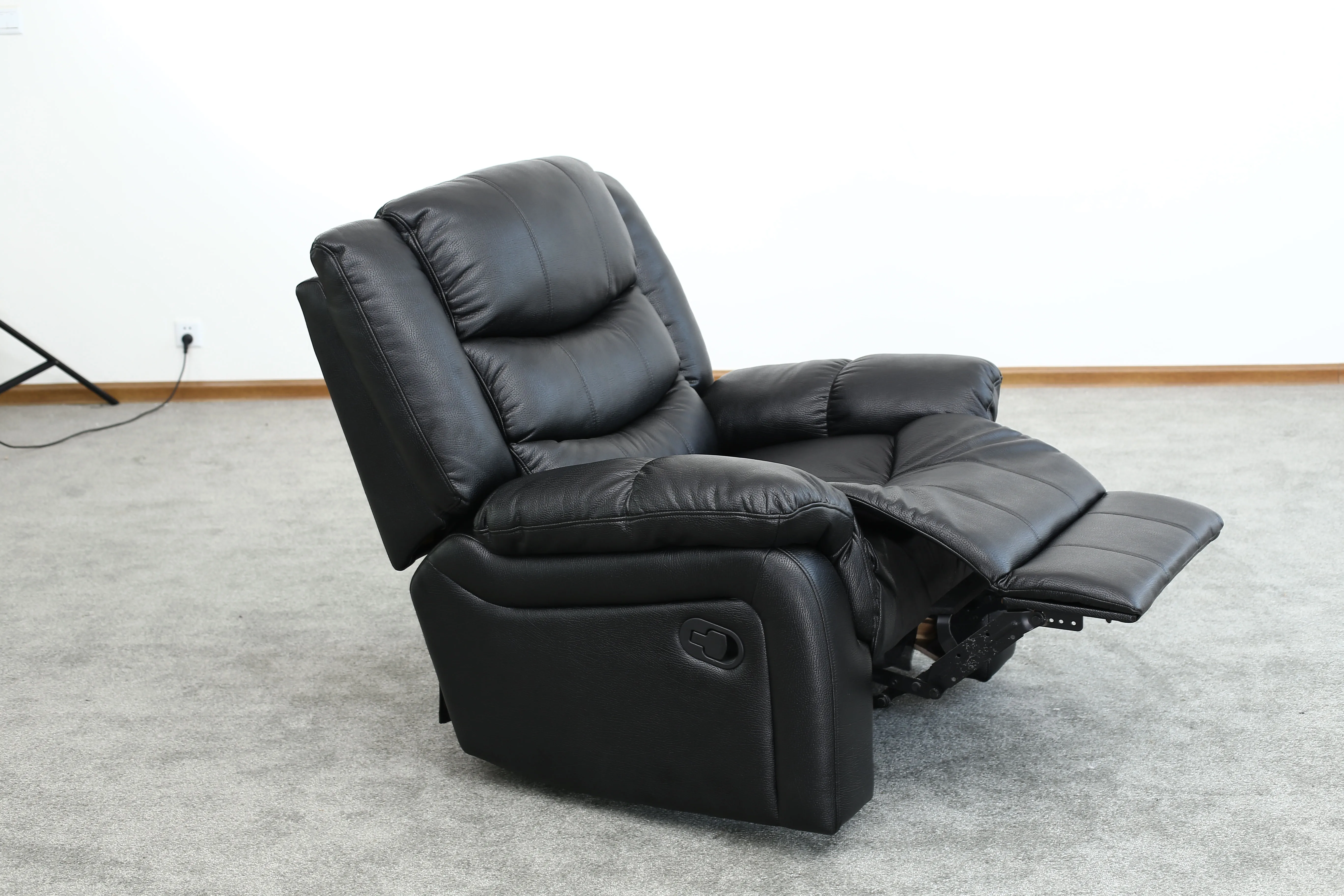 MEIMIN Manual Recliner Chair Leather Sofa Massage Chair For Home