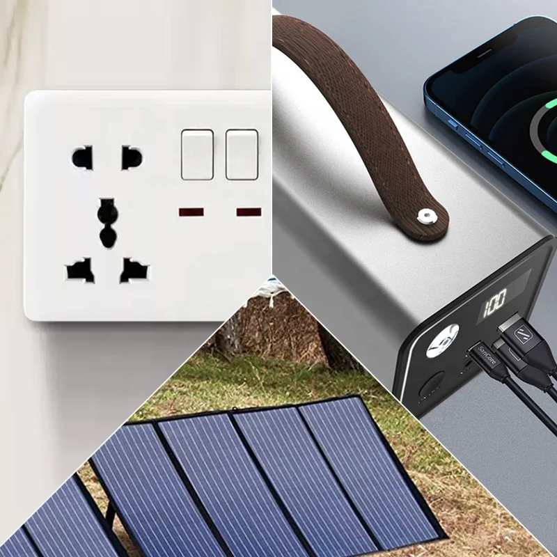 Free Shipping Dropshipping 200W Portable Power Station with Lithium Battery for Home and Out Door