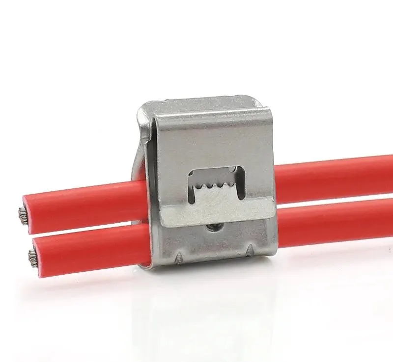 Mounting Stainless Steel Cable Solar Panel Fixing Wire Clip Solar 100 pcs Cable Clips Solar Cable Clips