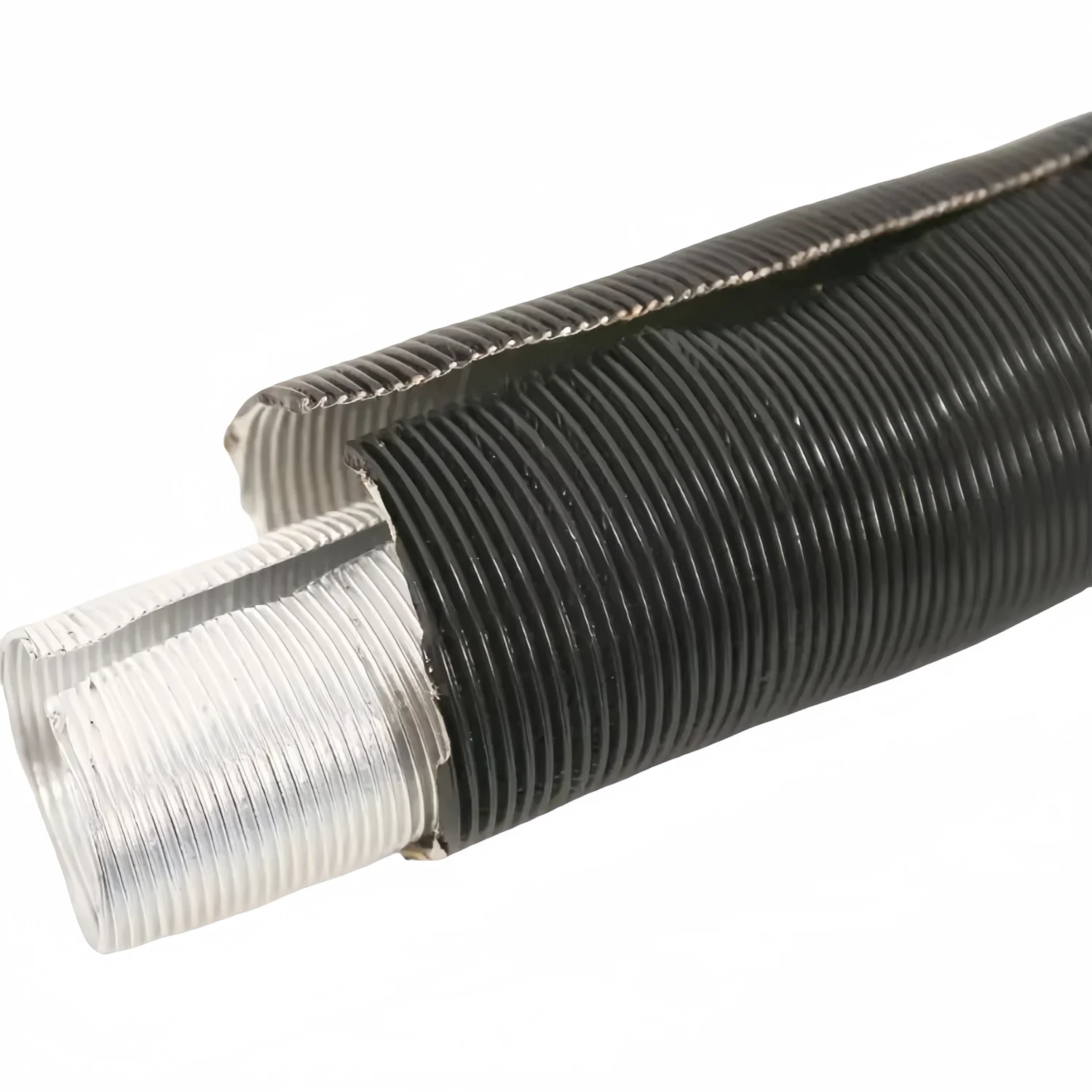 24mm 42 60 75 90 mm Heater Duct Hot & Cold Air Ducting Fit Compatible Diesel Heater Outlet Pipe Exhaust Hose Line Aluminum Foil
