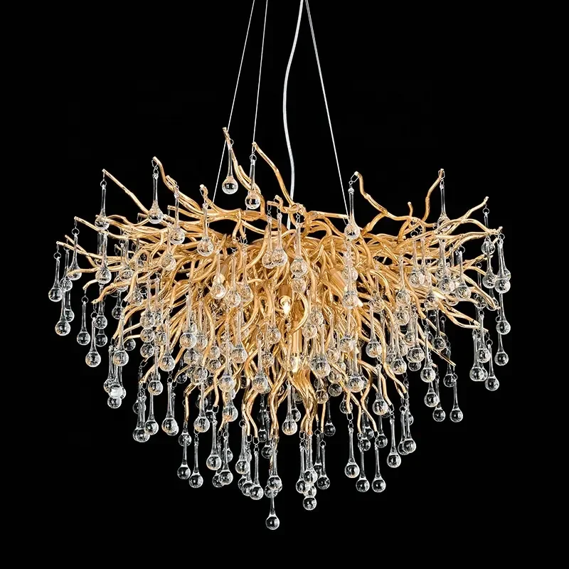 Modern glass chandelier Lamp Ceiling Hanging Interior Lighting Rooms Lights for Home decoration Pendant Light