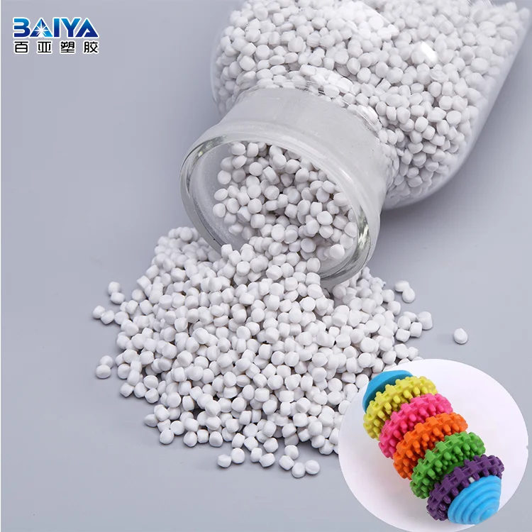Thermoplastic raw material granules TPE TPR rubber granules