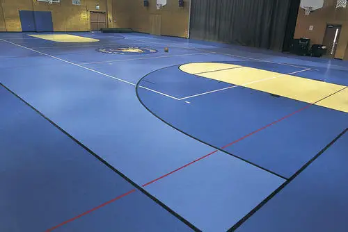 Basketball Court Plastic Floor Crystal Indoor Wood Pattern Badminton Volleyball Pvc Flooring Sport Covering