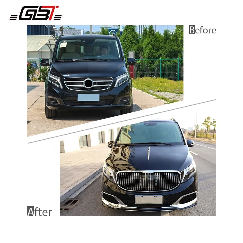 GBT New Car Accessories Grille Hood Front Rear Bumpers Body Kit For W447 Mercedes-benz V Class Vito Viano Metris Model