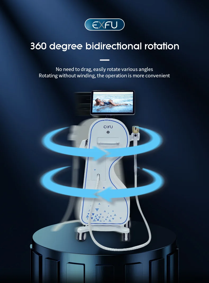 Professional promotion titanium ice diode laser depilacion hair removal 3 wavelengths diode laser 755/808/1064nm