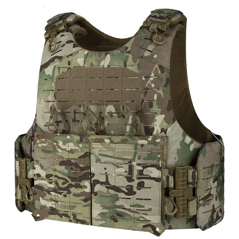 900D тактический жилет с системой Molle открытый тренировочный камуфляжная пластина