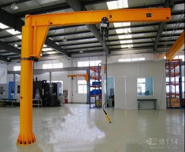 Wall Cantilever Crane Swiveling Crane Free Standing small 500kg jib crane for sale