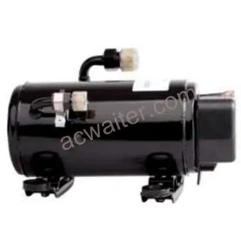 Quality Guaranteed Air Conditioner Spare Parts Rotary Compressor DC12V 6120BTU Small Black Rotary Compressor