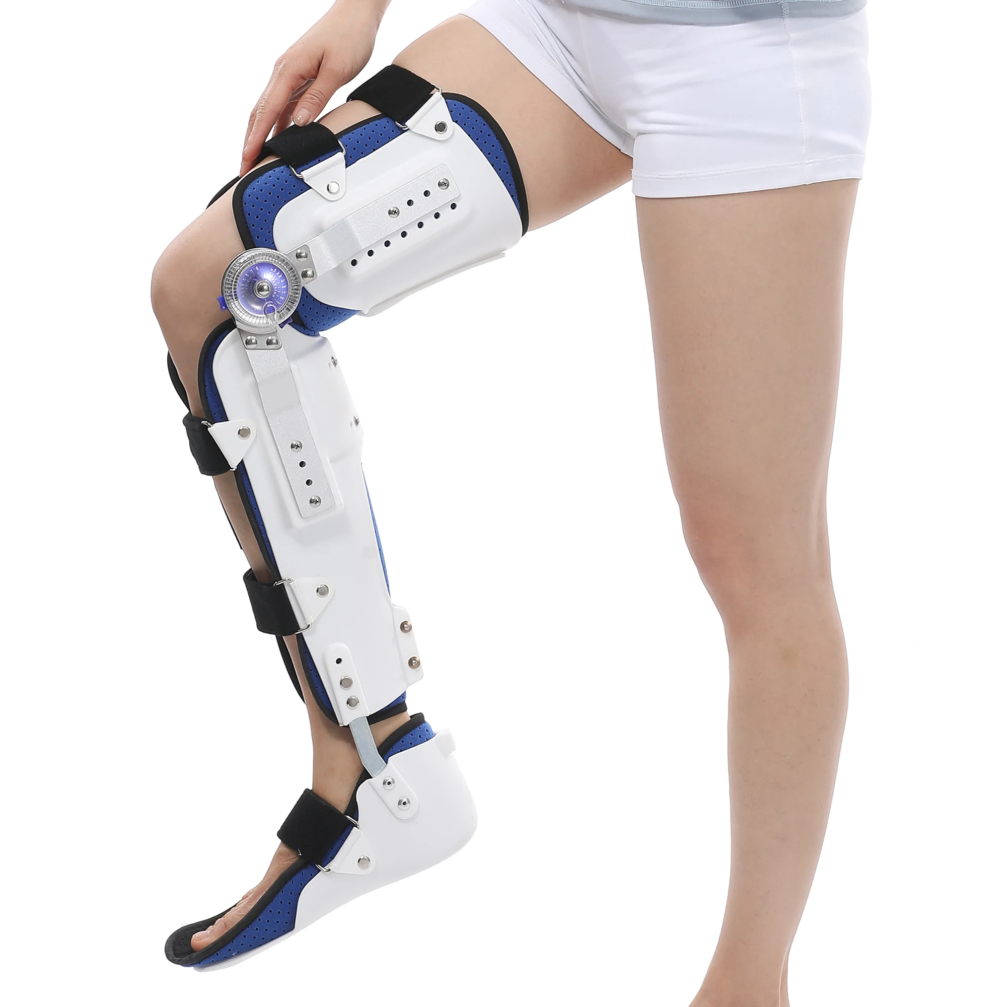 Orthopedic Knee Ankle Foot Orthosis Brace Drop Foot Brace Lower Limbs Safe Stable Walking Boots Joint Rehabilitation Equipment