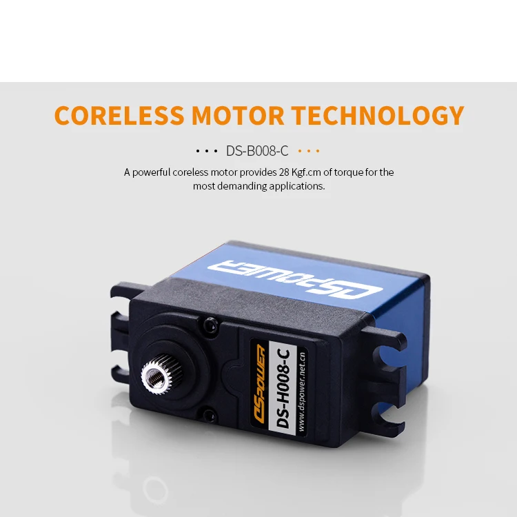 Waterproof Metal Gear Digital Servo 20kg 25KG 180Angle steering servo motor