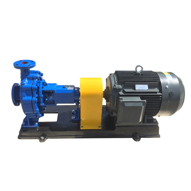 Bare Shaft Boosting impeller centrifugal water pump 2.2-30 Kw Standard end suction centrifugal pump hot water