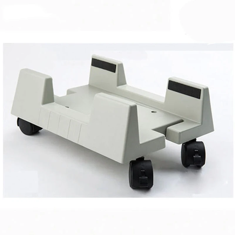Desktop computer mainframe bracket supply movable adjustable plastic host base keyboard bracket