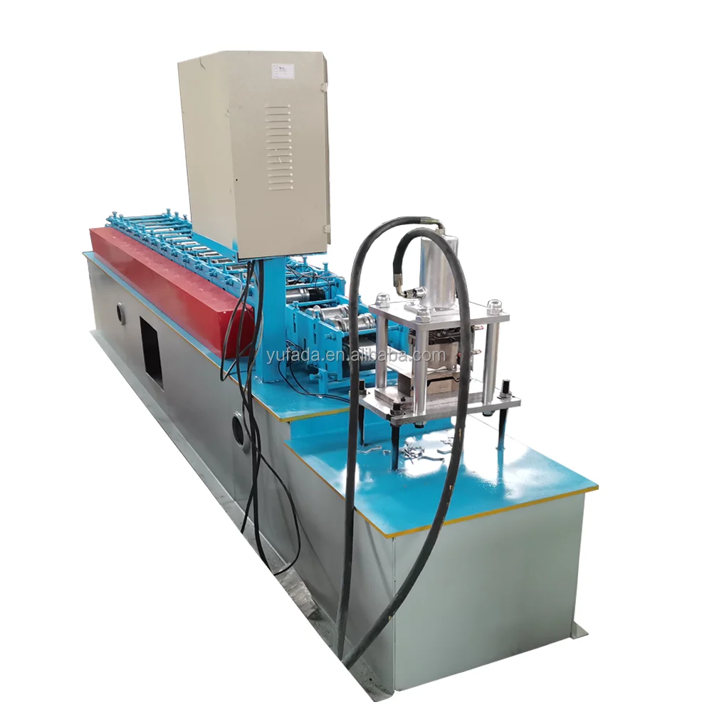 Philippines fast rolling shutter door slat automatic cutting machine for sale at low price