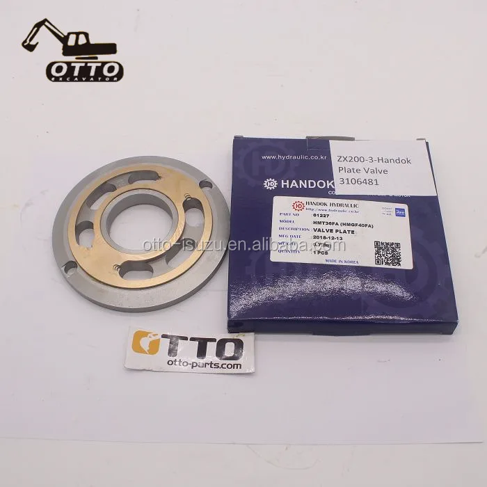 Korea 3106481 HMT36FA/HMGF40FA Hydraulic Travel Motor Valve Plate for ZAX200-5 Final Drive Parts