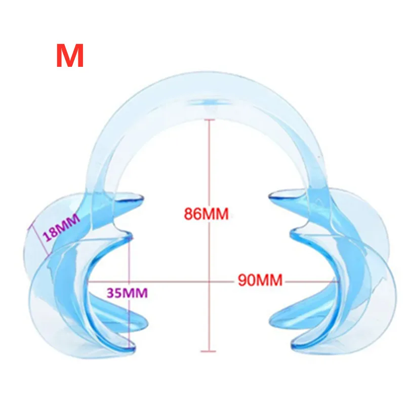 Dental Plastic Mouth Opener Retractors Orthodontic Soft Lip Cheek Disposable Materials