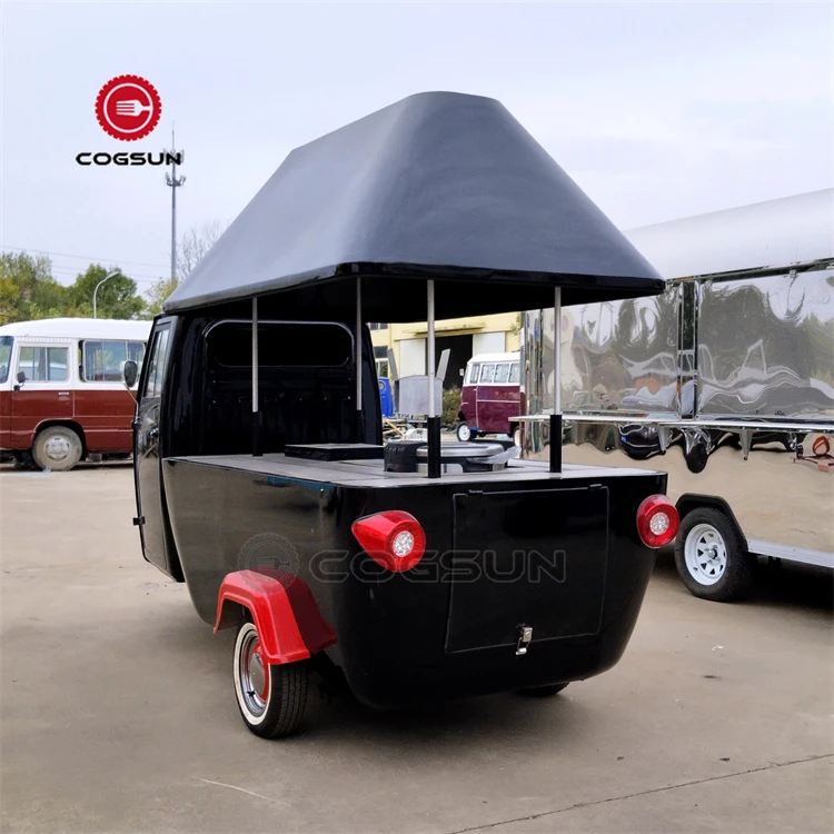 Передвижная тележка для еды Электрический трехколесный велосипед мороженого/хот-дог передвижная с 3 колесами