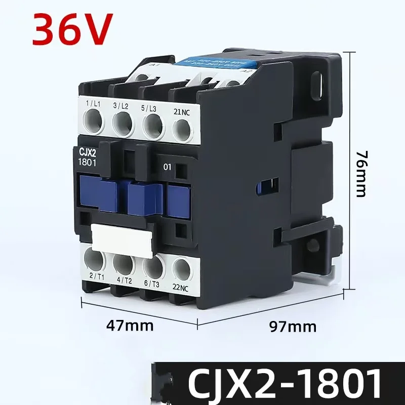 ZYL CJX2-12 220V IEC AC contactor main circuit 380V and 110V switch magnetic contactor