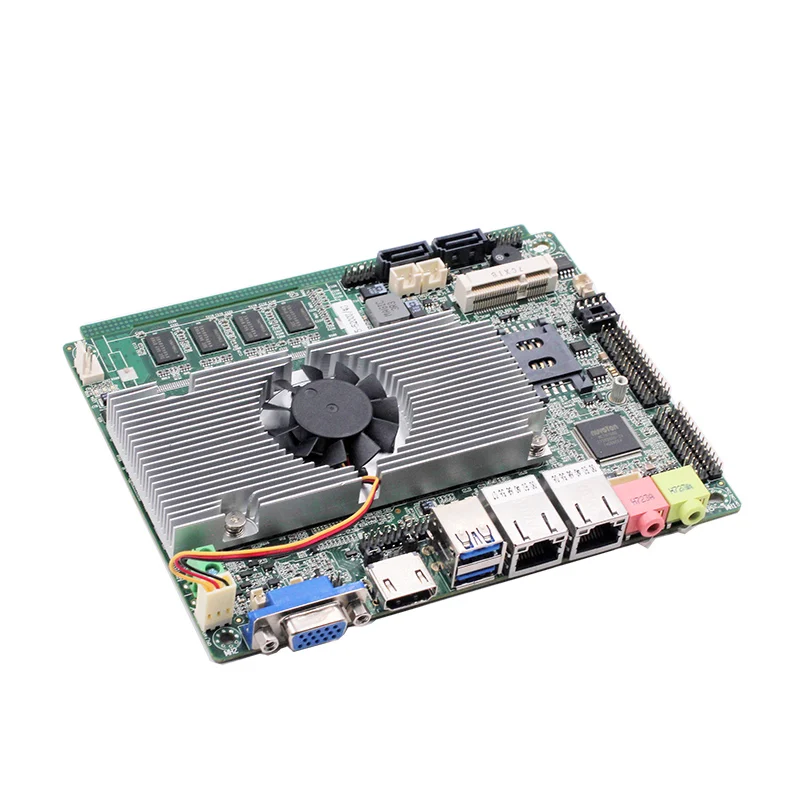 Материнская плата Intel 5-го поколения broadwell-U I3i5 i7-5500U процессор на борту 4 ГБ оперативной памяти 2LAN 6com промышленный планшетный ПК материнская