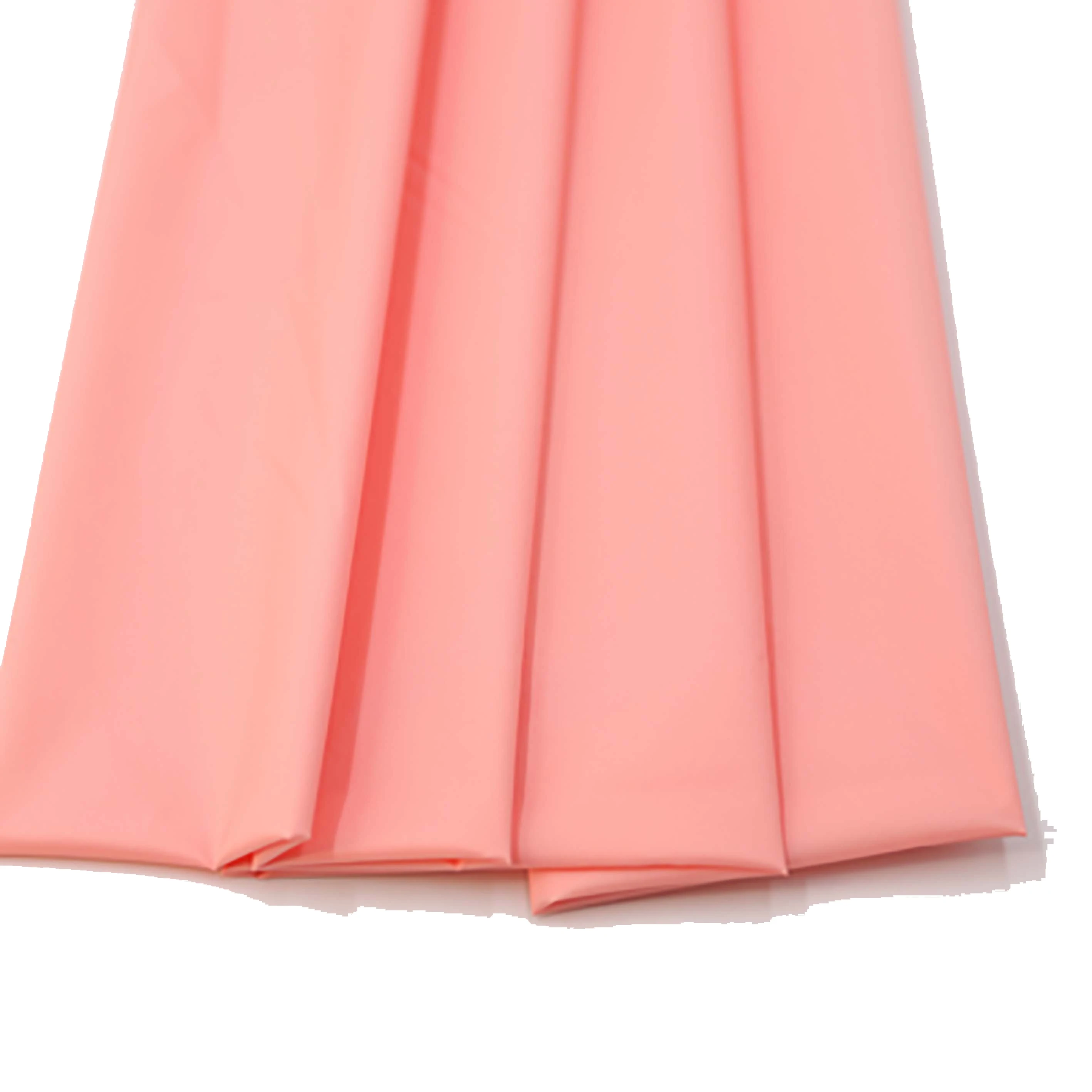 Rain umbrella fabric 100% nylon woven taffeta pu coated fabric for rain jacket