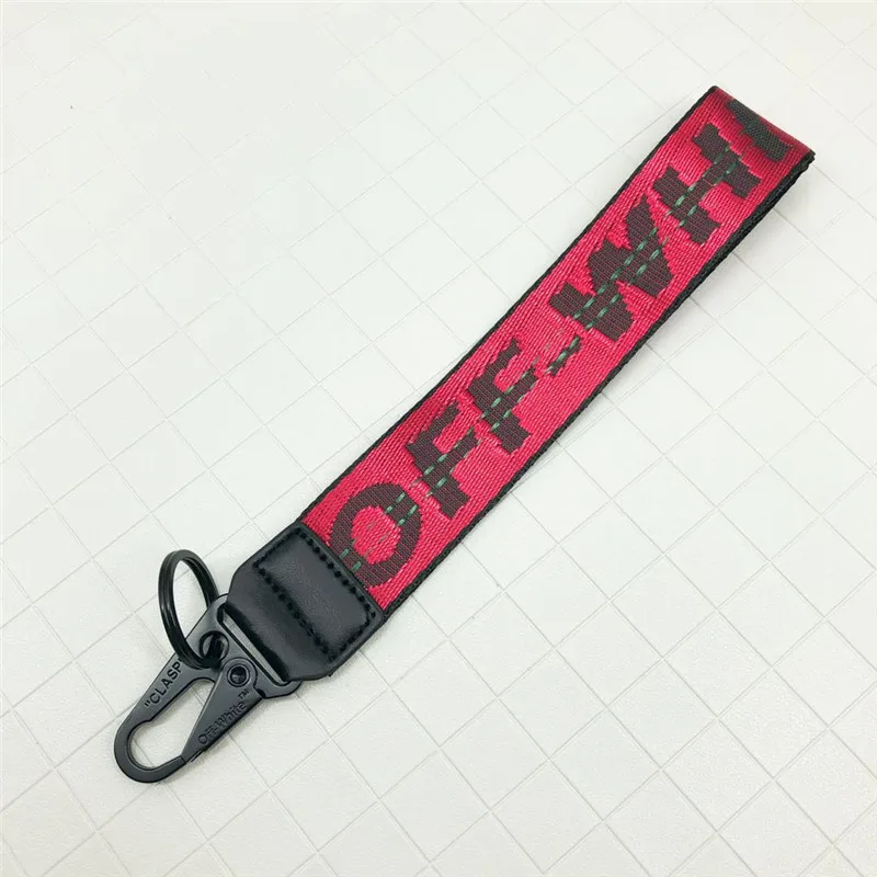Factory Hot Sale Custom Logo Durable Polyester Nylon Self Defense Phone Decoration Wrist Lanyard Strap Keychain for promotion