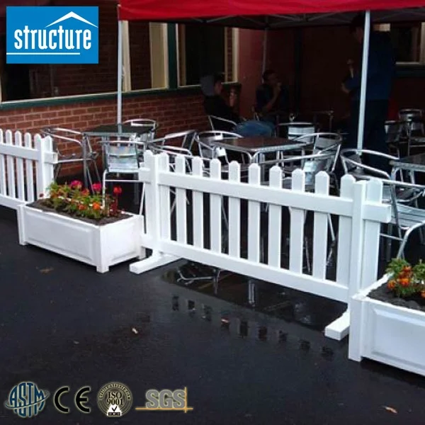 PVC Portable Road Fence Outdoor And Indoor