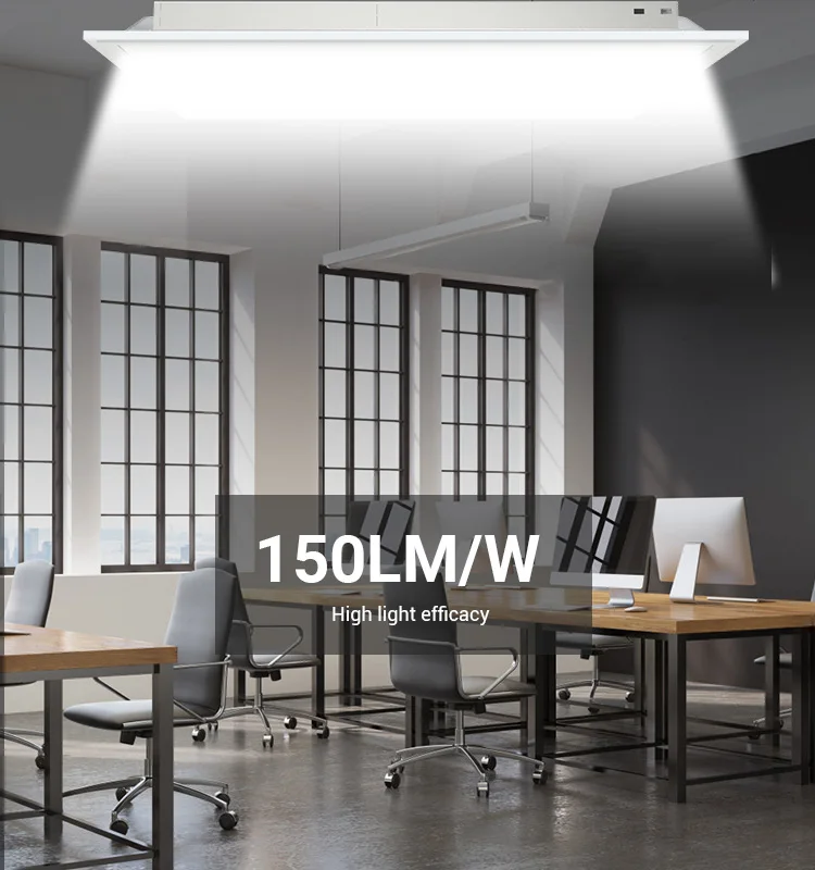 Panel Lights US Warehouse ETL DLC UL Ceiling Square Recessed Small Panels Lighting Flexible 2x4 Panel Lights