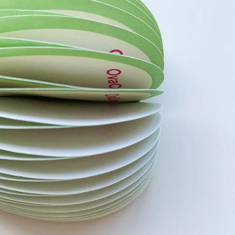 Creative customized notepad stationery Office Wholesale Hot sale 3D fruit Blue and white porcelain vase shaped notepad