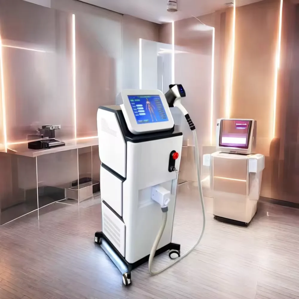 Beauty Salon 4 Wavelengths Diode Laser 755 808 940nm 1064 Laser Hair Removal  Laser Hair Removal Machine