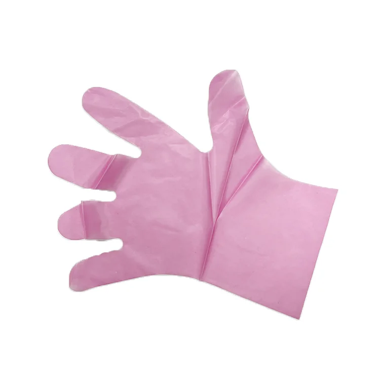 China wholesale Food grade LDPE / HDPE / CPE / PE / TPE household gloves cleaning plastic disposable gloves
