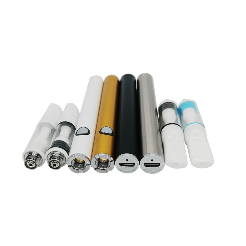 
New refillable cartridge 510 thread rechargeable cbd vape pen 