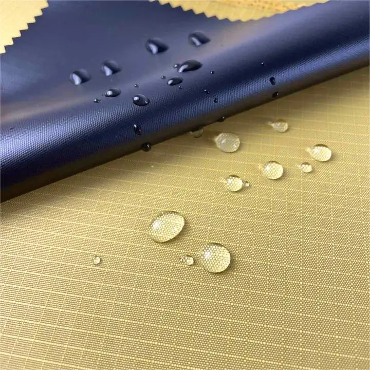 high quality waterproof  fabric blackout 200D polyester PU Vinyl coated oxford fabric for tent  customizable