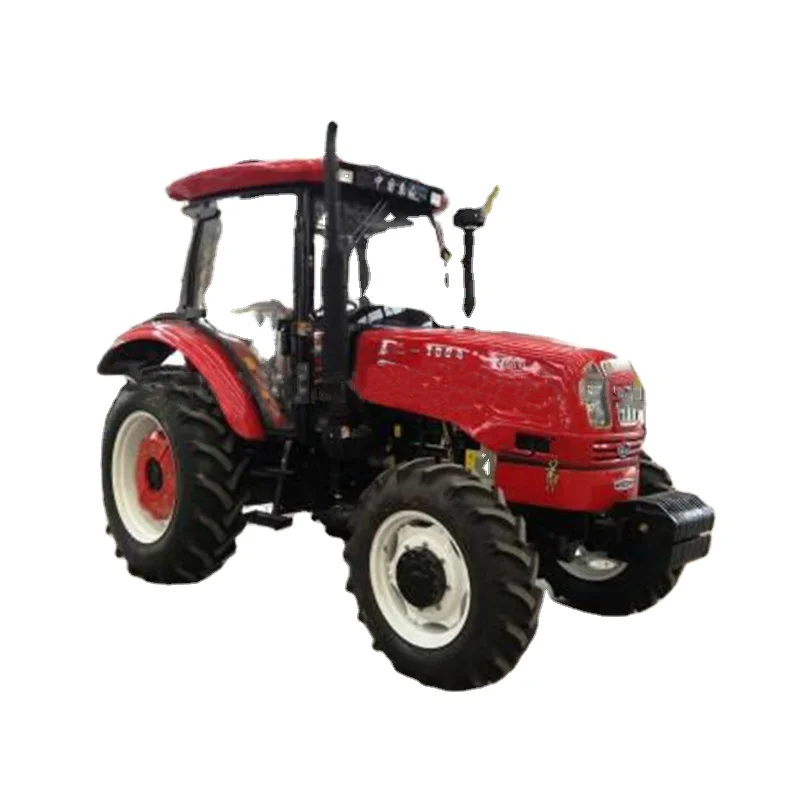China new tractors agricultural farm  90hp farm wheel  garden tractor new cheap