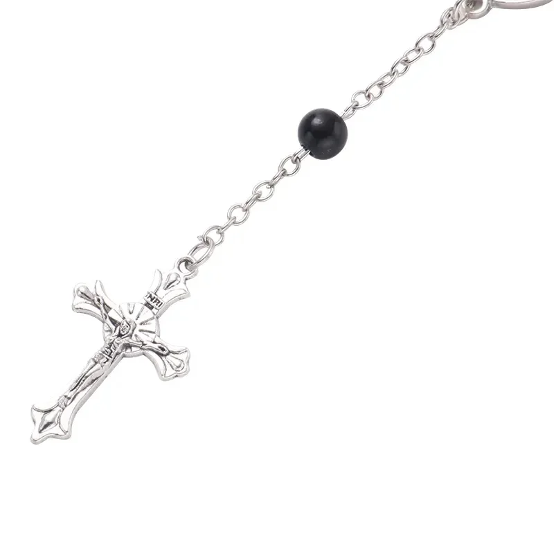 Beads Cross Catholic Rosary Bracelets Rosary Religious Bracelets Sublimation Rosary Bracelet