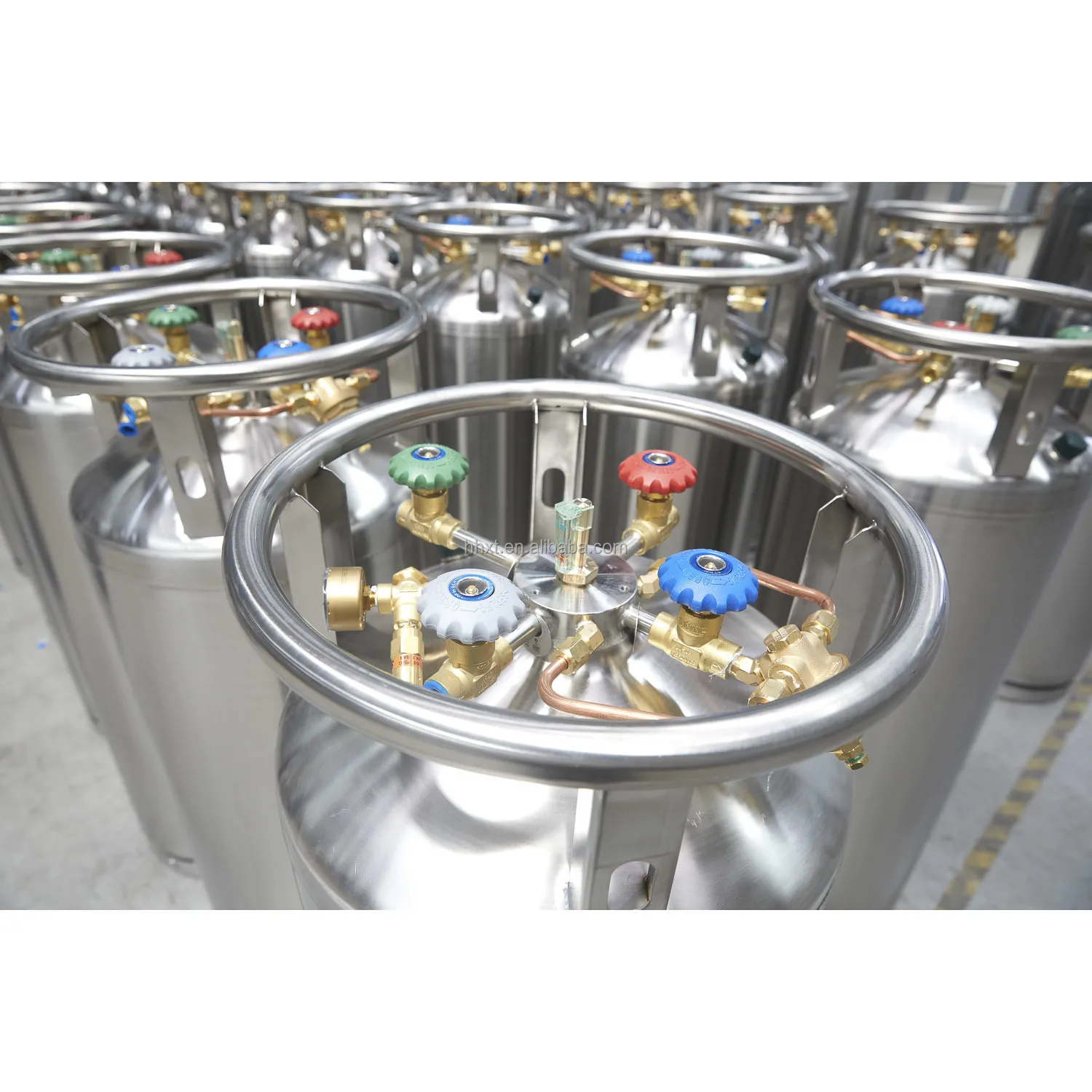 LNG LN2 LO2 Use Cryogenic Liquid Cylinder 175L/ 195L/210L