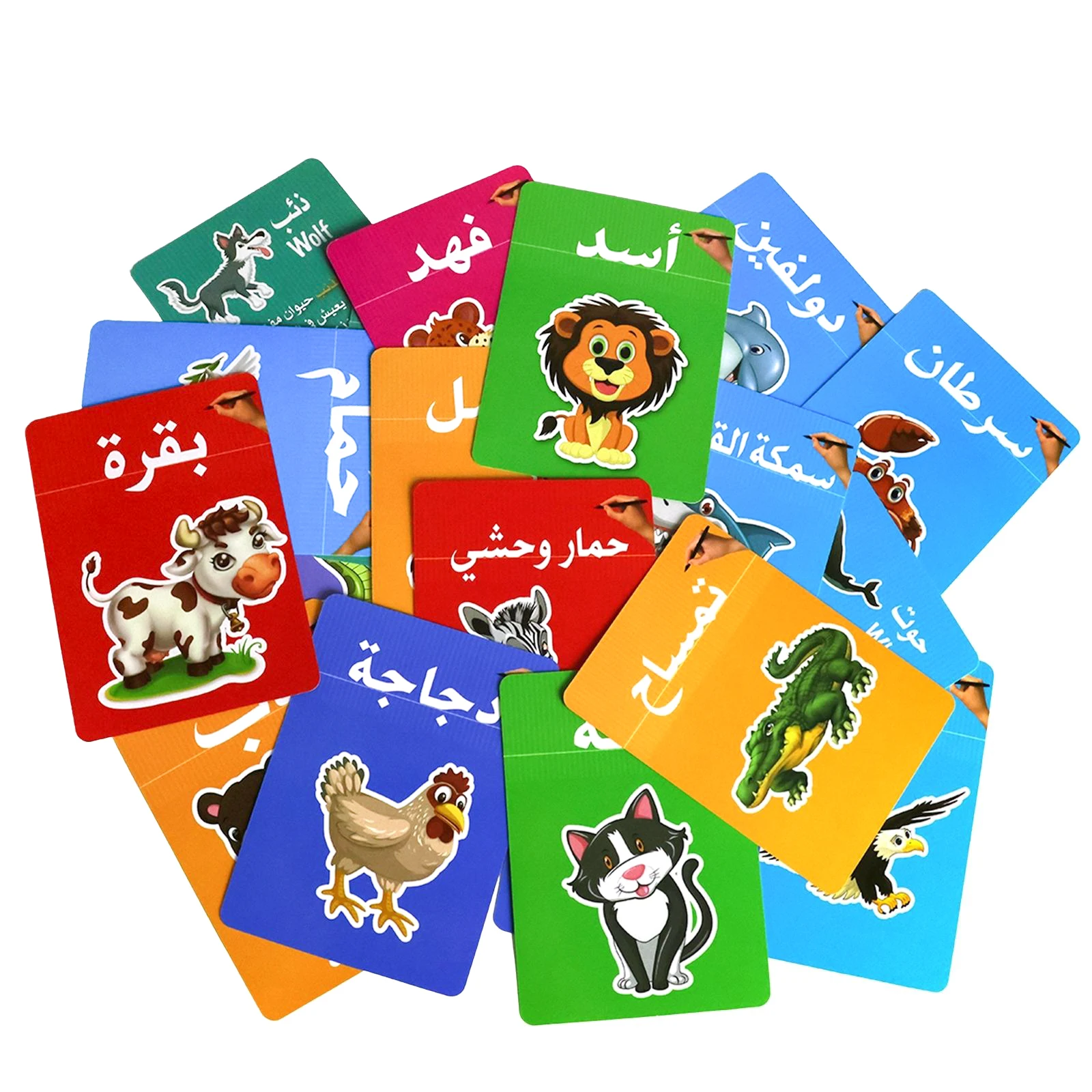 28 шт. карточка для обучения животных