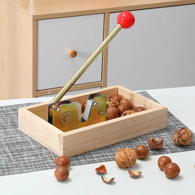 Home Nut Opener Macadamia Nut Pecan Sheller Nut Cracker Tool