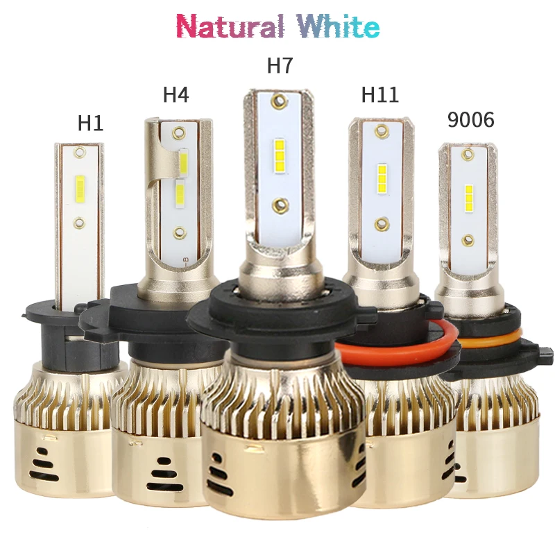 Small Size Super Bright High Low Beam Led Headlight H7 Bulb Led H7 Accessories Auto Parts Light Bulb Led Car Light H7 H11 9005