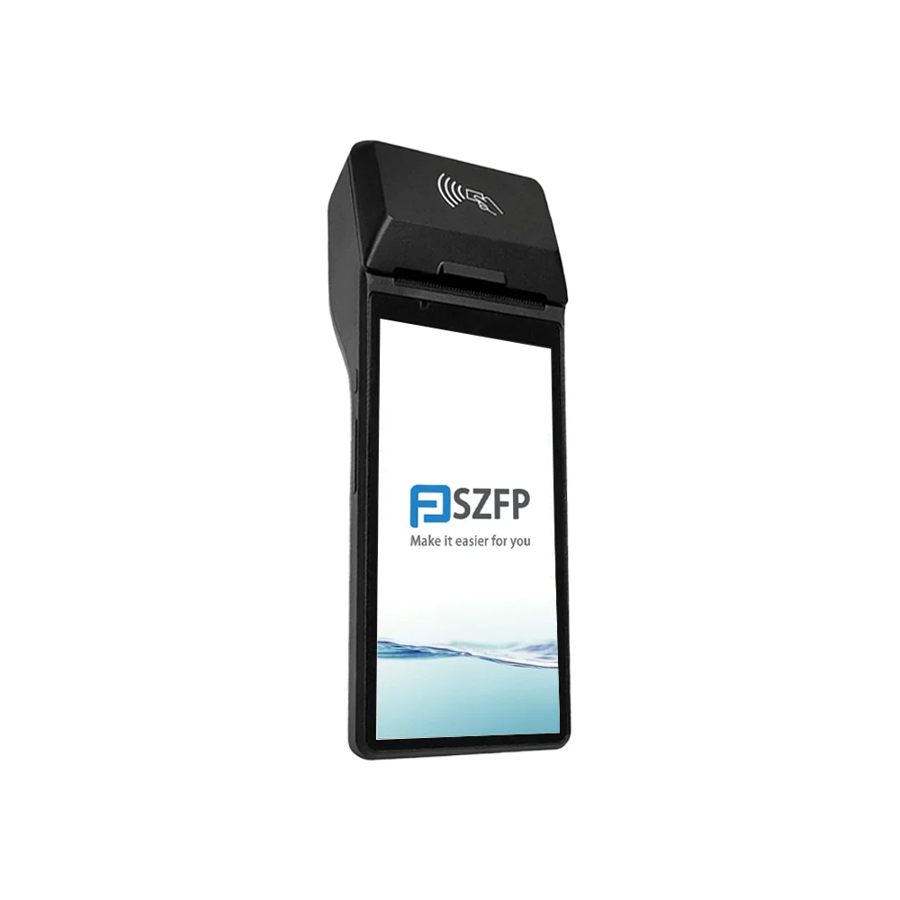 Android Pos терминал портативная система FP7900 машина сенсорный экран с термопринтером 58 мм