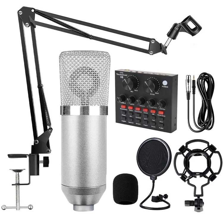 Professional3.5mm home studio recording microphone equipment  karaoke microphone