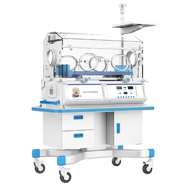 Advanced infant care equipment phototherapy incubator premature baby infant incubator for hospital