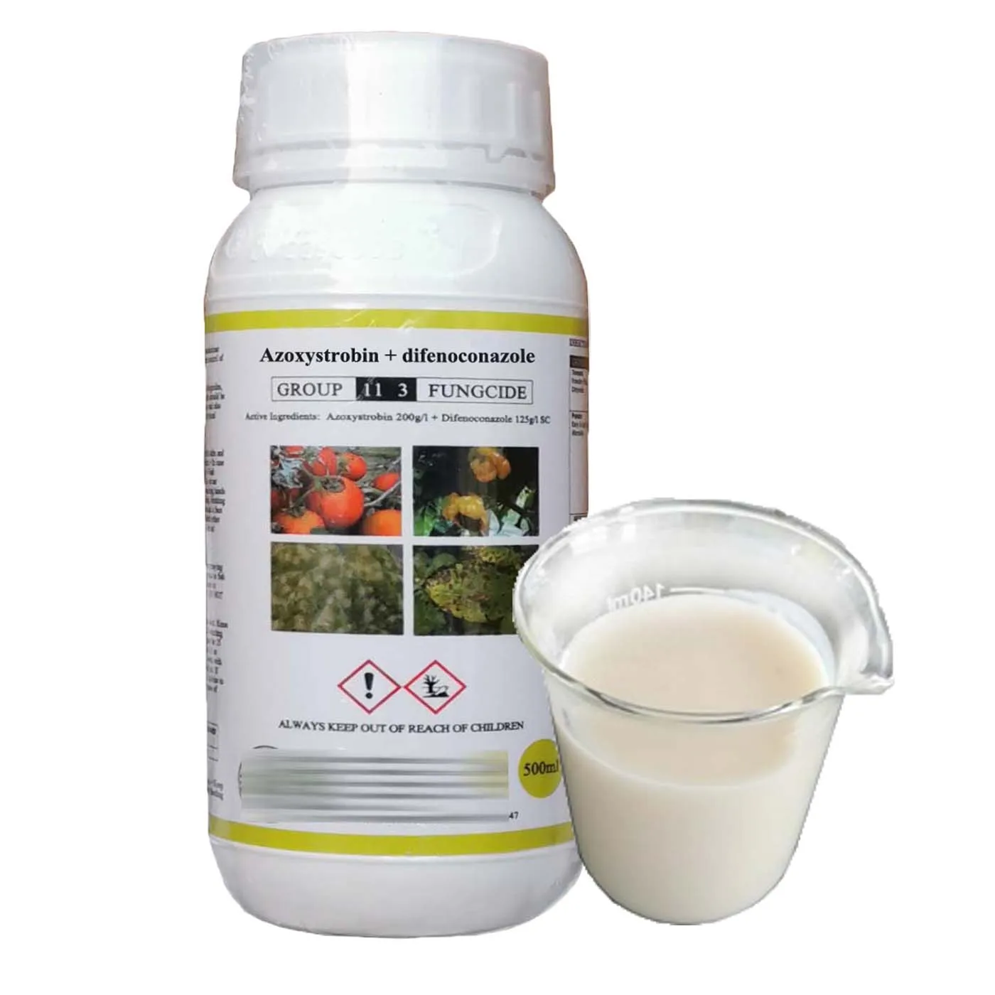 
 Новый фунгицид азоксистробин дифеноконазол Смешанный состав азоксистробин 20% + дифеноконазол 12% SC  