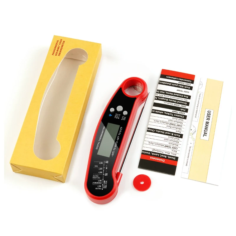 Waterproof Ip67 meat thermometer turkey best digital meat thermometer for Food milk meat grilling