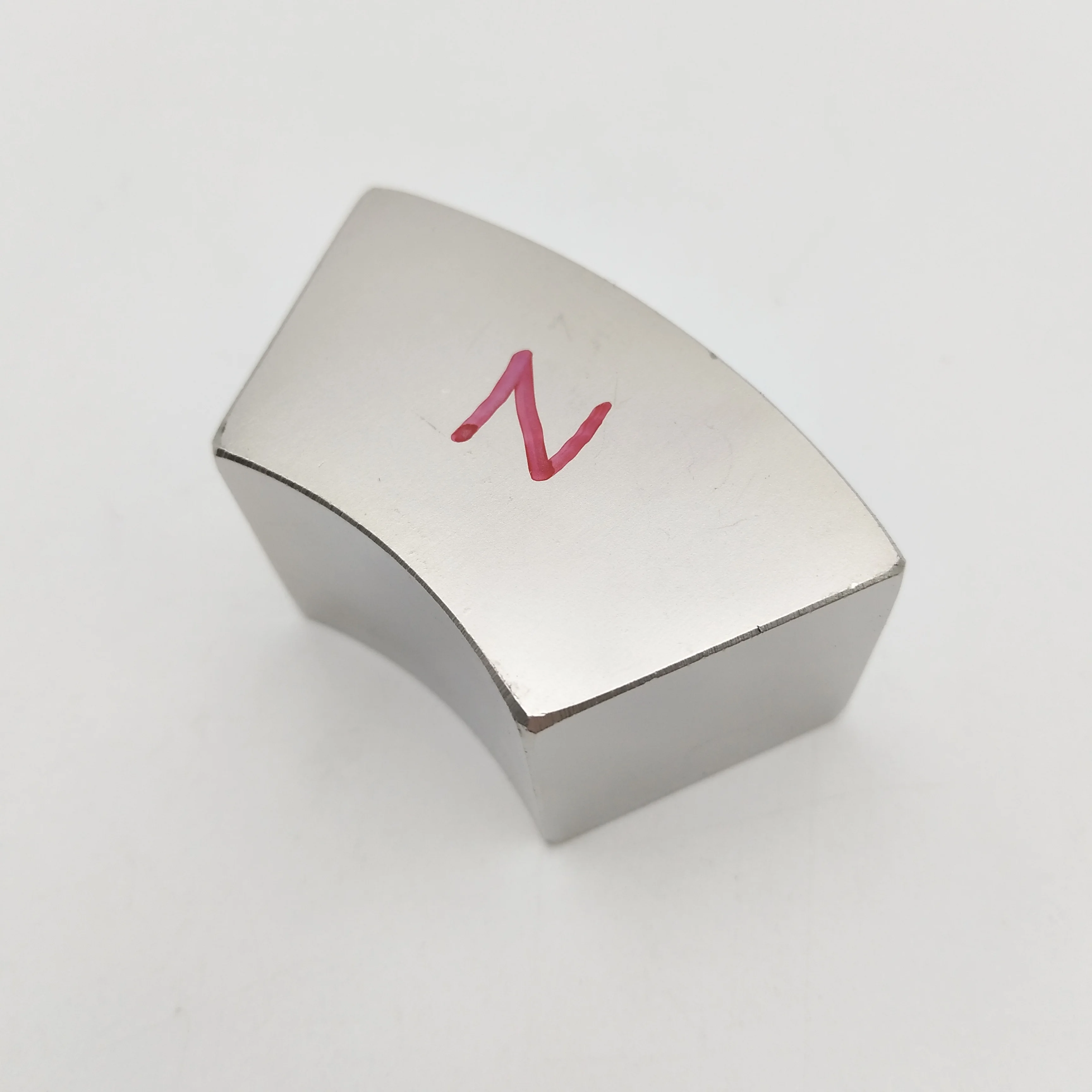 High working temperature N35SH/N48SH Arc/ Segment Neodymium magnet for DC motor