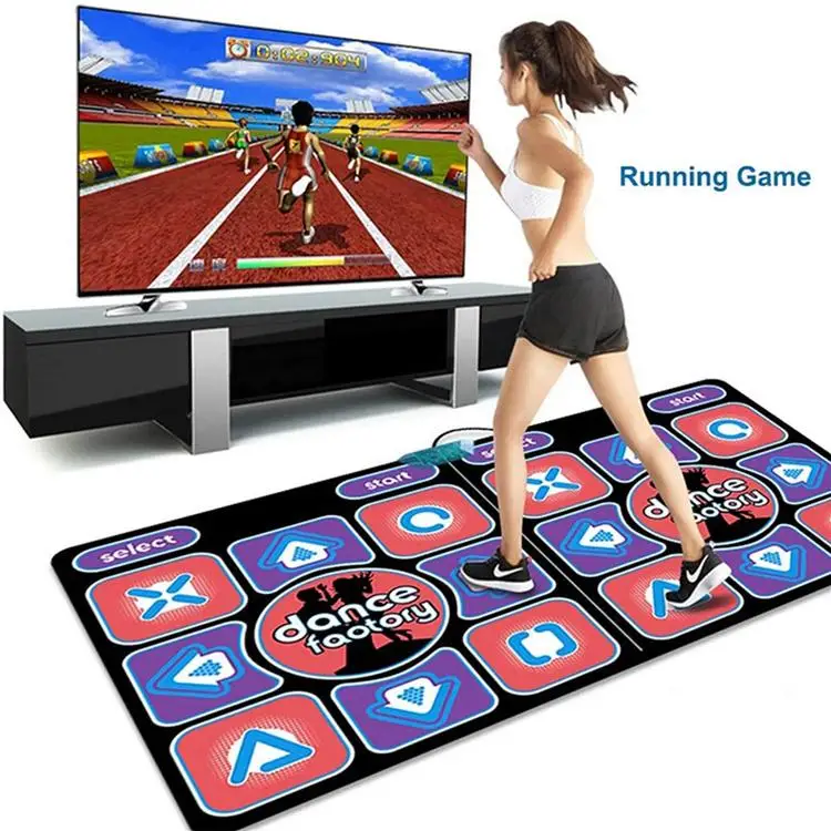 Hot Sale Adults Kids Wireless Double Dance Somatosensory Yoga Floor
