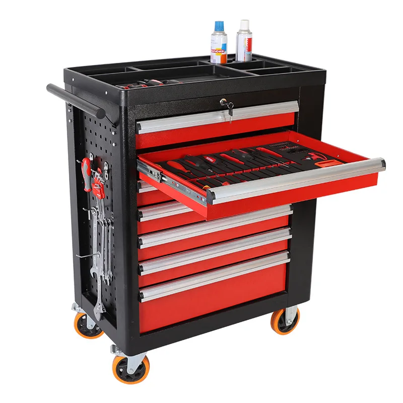 Armario De Herramientas Tool Set Cabinet Lemari Alat Tool Chests Cabinets Heavy Duty Tool with Cabinet Armadietto Degli Attrezzi